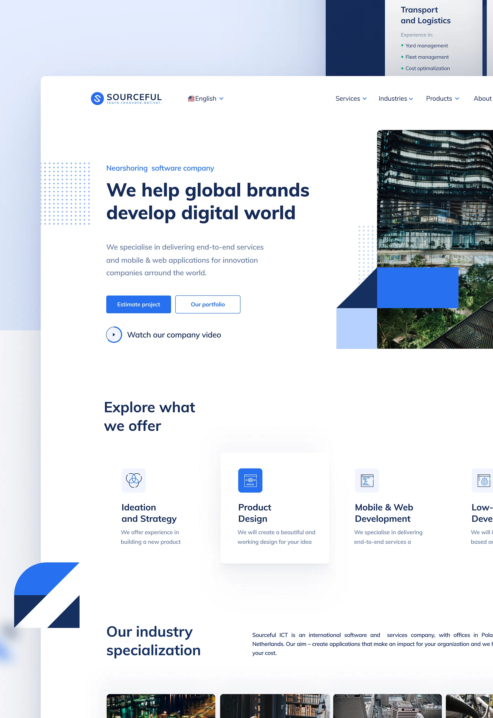 Software Landing Page